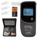 FITalco Alkomat FITalco Grafit FE tester trzeźwości z czujnikiem elektrochemicznym elektrochemiczny Szary