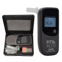 FITalco Alkomat FITalco Grafit FE tester trzeźwości z czujnikiem elektrochemicznym elektrochemiczny Szary