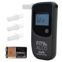 FITalco Alkomat FITalco Grafit FE tester trzeźwości z czujnikiem elektrochemicznym elektrochemiczny Szary