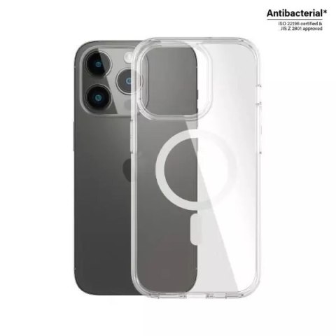 PanzerGlass Etui PanzerGlass HardCase do iPhone 14 Pro 6,1" Mag Safe Antibacterial Military grade transparent 0410 PanzerGlass Etui PanzerGlass HardCase do iPhone 14 Pro 6,1" Mag Safe Antibacterial Military grade transparent 0410