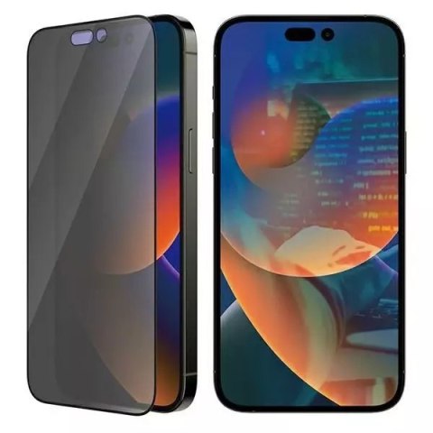 PanzerGlass Szkło PanzerGlass Ultra-Wide Fit do iPhone 14 Pro Max 6,7" Privacy Screen Protection Antibacterial Easy Aligner Included P2786 PanzerGlass Szkło PanzerGlass Ultra-Wide Fit do iPhone 14 Pro Max 6,7" Privacy Screen Protection Antibacterial Easy Aligner Included P2786