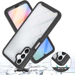 Tech-Protect Etui do Samsung Galaxy A05s pancerne obudowa + ochrona osłona na ekran Case 360 Defense czarno-przezrooczyste