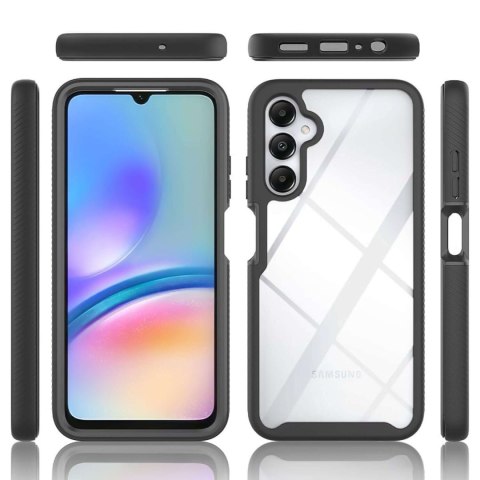 Tech-Protect Etui do Samsung Galaxy A05s pancerne obudowa + ochrona osłona na ekran Case 360 Defense czarno-przezrooczyste Tech-Protect Etui do Samsung Galaxy A05s pancerne obudowa + ochrona osłona na ekran Case 360 Defense czarno-przezrooczyste