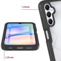 Tech-Protect Etui do Samsung Galaxy A05s pancerne obudowa + ochrona osłona na ekran Case 360 Defense czarno-przezrooczyste