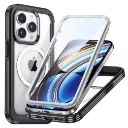 Alogy Etui ochronne na telefon do Apple iPhone 16 Pro Alogy Shield360 MagCase™️ do MagSafe obudowa z ochroną wyświetlacza i aparatu Cz