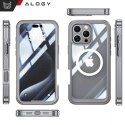 Alogy Etui ochronne na telefon do Apple iPhone 16 Pro Max Alogy Shield360 MagCase™️ do MagSafe obudowa z ochroną wyświetlacza i aparat