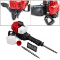 BITUXX® Młot wyburzeniowy bituxx 2.5ps spalinowy 55j 1350uderzeń/min