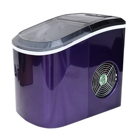 MULANO Kostkarka do lodu 2,2L 15kg/24h fioletowa przenośna 2 rozmiary kostek MULANO Kostkarka do lodu 2,2L 15kg/24h fioletowa przenośna 2 rozmiary kostek