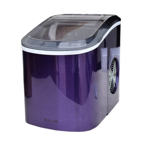 MULANO Kostkarka do lodu 2,2L 15kg/24h fioletowa przenośna 2 rozmiary kostek MULANO Kostkarka do lodu 2,2L 15kg/24h fioletowa przenośna 2 rozmiary kostek