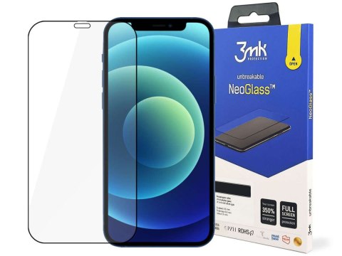 3mk Szkło 3mk NeoGlass 8H do Apple iPhone 12 Mini 5.4 Black