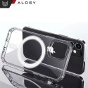 Alogy Etui do MagSafe Alogy Ultra Slim Mag do ładowarek Qi do iPhone 12/ Pro Przezroczyste