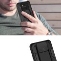 Alogy Etui z osłoną aparatu Alogy Camshield Stand Ring do Poco X3 Pro / NFC czarne