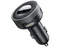 Baseus Ładowarka samochodowa transmiter FM Baseus Enjoy Car Charger 3.4A Czarna
