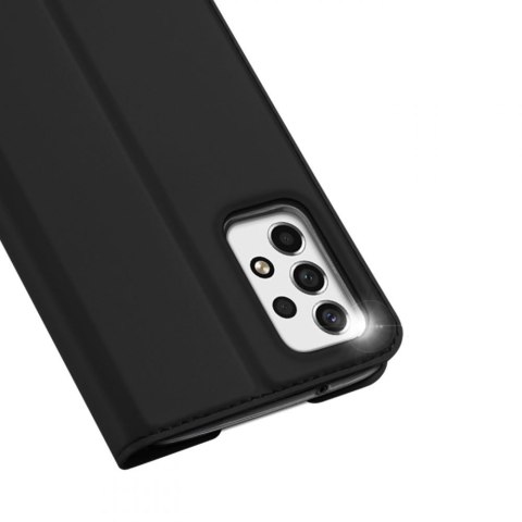 Dux Ducis Etui ochronne z klapką Dux Ducis Skin Pro skórzane do Samsung Galaxy A53 5G Czarne Dux Ducis Etui ochronne z klapką Dux Ducis Skin Pro skórzane do Samsung Galaxy A53 5G Czarne