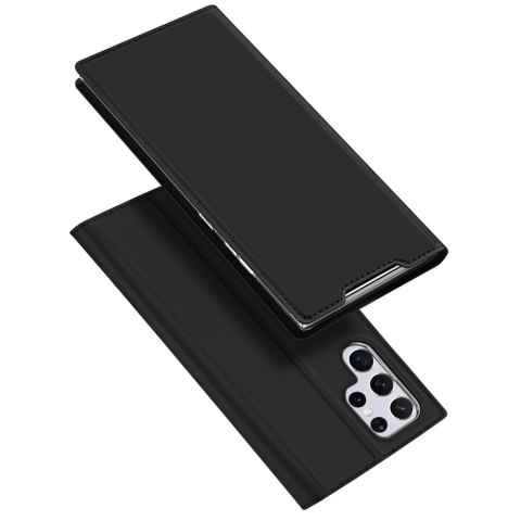 Dux Ducis Etui ochronne z klapką Dux Ducis Skin Pro skórzane do Samsung Galaxy S22 Ultra Czarne Dux Ducis Etui ochronne z klapką Dux Ducis Skin Pro skórzane do Samsung Galaxy S22 Ultra Czarne