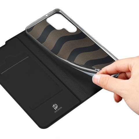 Dux Ducis Etui ochronne z klapką Dux Ducis Skin Pro skórzane do Samsung Galaxy S22 Ultra Czarne Dux Ducis Etui ochronne z klapką Dux Ducis Skin Pro skórzane do Samsung Galaxy S22 Ultra Czarne