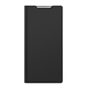 Dux Ducis Etui ochronne z klapką Dux Ducis Skin Pro skórzane do Samsung Galaxy S22 Ultra Czarne