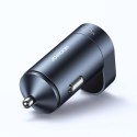 Joyroom Ładowarka samochodowa Joyroom C-A17 USB + USB-C 42.5W QC PD AFC SCP Dark Blue