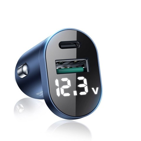 Joyroom Ładowarka samochodowa Joyroom C-A17 USB + USB-C 42.5W QC PD AFC SCP Dark Blue Joyroom Ładowarka samochodowa Joyroom C-A17 USB + USB-C 42.5W QC PD AFC SCP Dark Blue