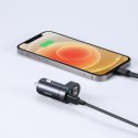 Joyroom Ładowarka samochodowa Joyroom C-A17 USB + USB-C 42.5W QC PD AFC SCP Dark Blue