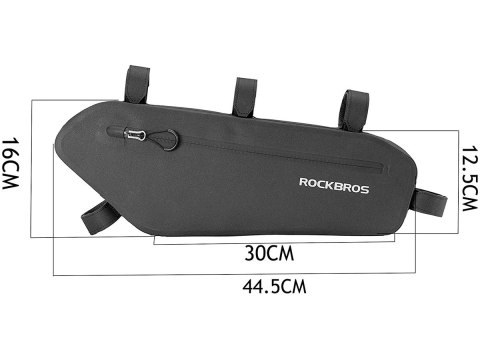 RockBros Etui torba sakwa na rower pod ramę RockBros AS-018 Czarne RockBros Etui torba sakwa na rower pod ramę RockBros AS-018 Czarne