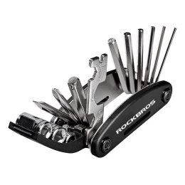 RockBros Uniwersalny zestaw narzędzi wielofunkcyjnych rowerowych RockBros GJ1601 klucze do roweru Multitool