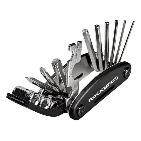 RockBros Uniwersalny zestaw narzędzi wielofunkcyjnych rowerowych RockBros GJ1601 klucze do roweru Multitool RockBros Uniwersalny zestaw narzędzi wielofunkcyjnych rowerowych RockBros GJ1601 klucze do roweru Multitool