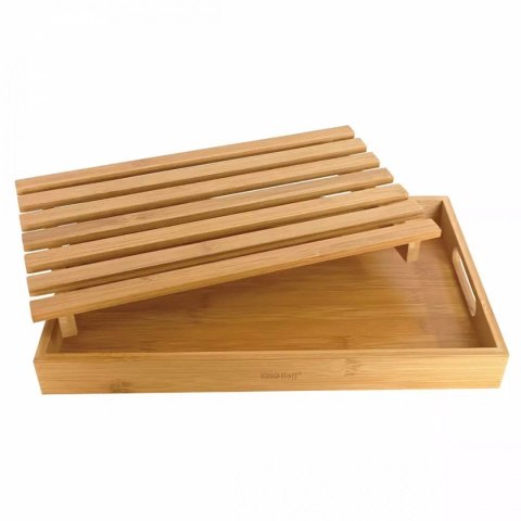 KINGHOFF DESKA DO KROJENIA PIECZYWA Z TACĄ KINGHOFF KH-1682 KINGHOFF DESKA DO KROJENIA PIECZYWA Z TACĄ KINGHOFF KH-1682