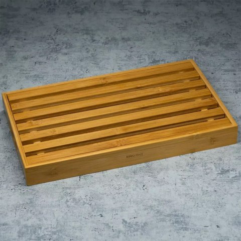 KINGHOFF DESKA DO KROJENIA PIECZYWA Z TACĄ KINGHOFF KH-1682 KINGHOFF DESKA DO KROJENIA PIECZYWA Z TACĄ KINGHOFF KH-1682