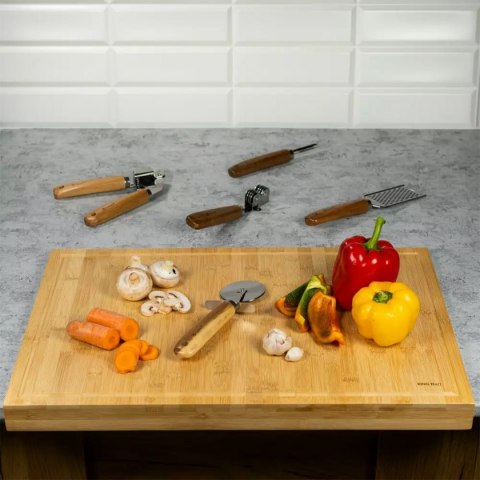 KINGHOFF DESKA DO KROJENIA Z RANTEM 58x38cm KINGHOFF KH-1686 KINGHOFF DESKA DO KROJENIA Z RANTEM 58x38cm KINGHOFF KH-1686