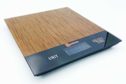 BRUNBESTE ELEKTRONICZNA SZKLANA WAGA KUCHENNA LCD do 5kg