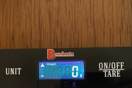 BRUNBESTE ELEKTRONICZNA SZKLANA WAGA KUCHENNA LCD do 5kg