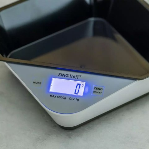 KINGHOFF ELEKTRONICZNA WAGA KUCHENNA Z MISĄ KINGHOFF KH-1826 KINGHOFF ELEKTRONICZNA WAGA KUCHENNA Z MISĄ KINGHOFF KH-1826