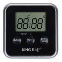 KINGHOFF ELEKTRONICZNY MINUTNIK KUCHENNY MAGNETYCZNY KINGHOFF KH-1819