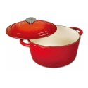 KINGHOFF EMALIOWANY GARNEK ŻELIWNY 21cm KINGHOFF KH-1614
