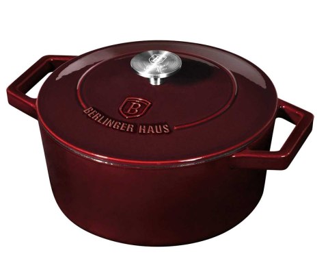 BERLINGER HAUS EMALIOWANY GARNEK ŻELIWNY 24cm BERLINGER HAUS BH-6497 BERLINGER HAUS EMALIOWANY GARNEK ŻELIWNY 24cm BERLINGER HAUS BH-6497