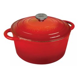 KINGHOFF EMALIOWANY GARNEK ŻELIWNY 24cm KINGHOFF KH-1529