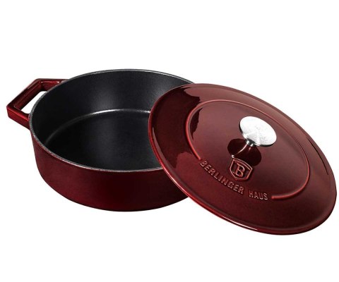 BERLINGER HAUS EMALIOWANY GARNEK ŻELIWNY 26cm BERLINGER HAUS BH-6498 BERLINGER HAUS EMALIOWANY GARNEK ŻELIWNY 26cm BERLINGER HAUS BH-6498