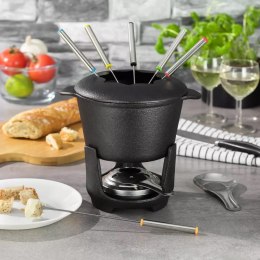 KINGHOFF FONDUE ŻELIWNE ZESTAW DLA 6 OSÓB KINGHOFF KH-1195