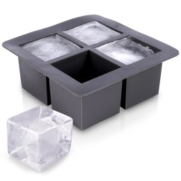 EXCELLENT HOUSWARE FORMA SILIKONOWA NA 4 KOSTKI LODOWE BARMAŃSKIE XXL DO DRINKÓW 259654