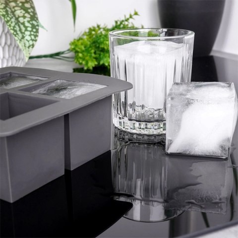 EXCELLENT HOUSWARE FORMA SILIKONOWA NA 4 KOSTKI LODOWE BARMAŃSKIE XXL DO DRINKÓW 259654 EXCELLENT HOUSWARE FORMA SILIKONOWA NA 4 KOSTKI LODOWE BARMAŃSKIE XXL DO DRINKÓW 259654