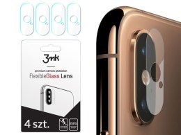 3mk 4x Szkło 3mk Flexible Glass na kamerę obiektyw do Apple iPhone X/XS