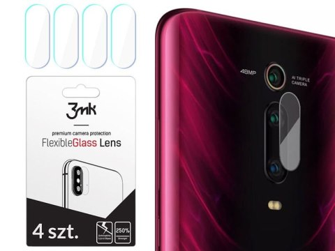 3mk 4x Szkło 3mk Flexible Glass na kamerę obiektyw do Xiaomi Mi 9T/ 9T Pro/ K20/ K20 Pro 3mk 4x Szkło 3mk Flexible Glass na kamerę obiektyw do Xiaomi Mi 9T/ 9T Pro/ K20/ K20 Pro