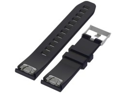 Alogy Gumowy pasek Alogy soft do Garmin Fenix 5/5 Plus/6/6 pro granatowy