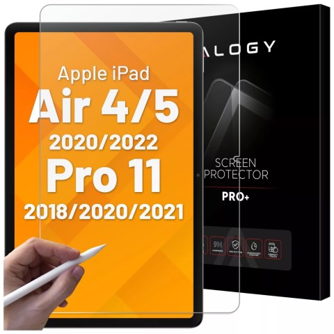 Alogy Szkło hartowane Alogy 9H na ekran do iPad Air 4 2020/ Air 5 2022/ iPad Pro 11 2018/ 2020/ 2021 Alogy Szkło hartowane Alogy 9H na ekran do iPad Air 4 2020/ Air 5 2022/ iPad Pro 11 2018/ 2020/ 2021