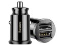 Baseus Baseus Grain ładowarka samochodowa 2x USB 5V 3.1A black