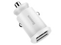 Baseus Baseus Grain ładowarka samochodowa 2x USB 5V 3.1A white