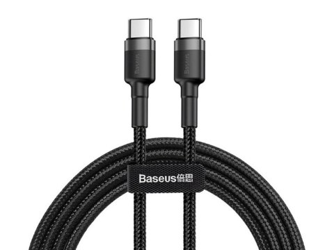 Baseus Baseus Kabel Cafule 2x USB-C QC 3A 1m PD black Baseus Baseus Kabel Cafule 2x USB-C QC 3A 1m PD black