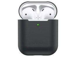 Baseus Baseus silikonowe etui na słuchawki Apple AirPods 1/2 case black