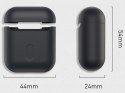 Baseus Baseus silikonowe etui na słuchawki Apple AirPods 1/2 case black